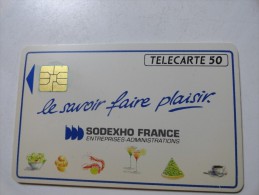 SODEXHO FRANCE USED CARD - Telefoonkaarten Voor Particulieren
