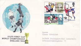 GREAT BRITAIN 1966 FOOTBALL WORLD CUP  COMMEMORATIVE COVER - 1966 – Engeland