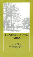 Landschafts-Parks In Der Deutschen Demokratischen Republik - D. D. R. - Verlag Zeit Im Bild - 1e Dag FDC (vellen)