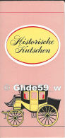 Historische Kutschen - D. D. R. - Verlag Zeit Im Bilt - 1° Giorno – FDC (foglietti)