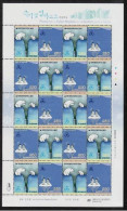 South Korea KPCC2217-8 Protégeons Les Régions Polaires, Glacier, Polar Bear, Ours Blanc, Penguin, Manchot, Full Sheet - Préservation Des Régions Polaires & Glaciers