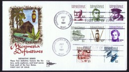 MICRONESIA   1984   Definitives  Highg Values 19 Cent To $5  Sc 13-20  Unaddressed FDC - Micronésie