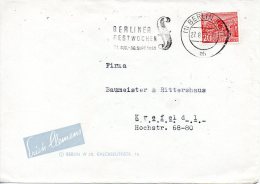 BERLIN. Enveloppe Avec Oblitération De 1952. Festival De Berlin 1952. - Frankeermachines (EMA)