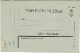 UNGHERIA - Hungary - Magyar - Ungarn - Postkarte - Postal Card - Entier Postal - Tabori Postai Levelezolap - Not Used - Vrijstelling Van Portkosten