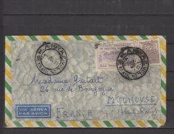 Brésil  - Lettre De Saõ Paulo  Pour Mulhouse ( France ) - Serviço Aereo -  1948 - Briefe U. Dokumente