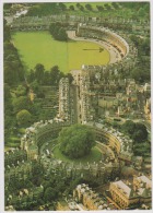 Bath-aerial View Of Bath-showning The Royal Crescent-and The Circus-unused,perfect Shape - Bath