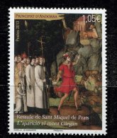 Andorre**   -n° 740  Retaule De San Miquel De Prats - Unused Stamps