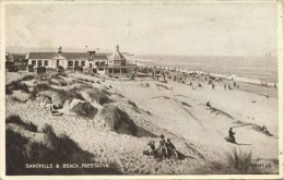 CLWYD - PRESTATYN - SANDHILLS AND BEACH 1937 Clw147 - Flintshire