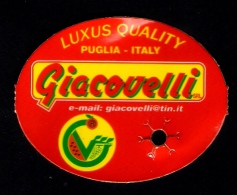 # GIACOVELLI TABLE GRAPE Italy Fruit Tag Balise Etiqueta Anhänger Cartellino Uva Raisin Uvas Traube - Fruit En Groenten