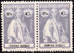 Lourenço Marques - 1914,   Ceres.    2 1/2 C.  Pap. Pontinhado  ( PAR )  ** MNH   MUNDIFIL  Nº 122c - Lourenzo Marques