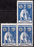 Lourenço Marques - 1914,   Ceres.    5 C.  Pap. Pontinhado  ( TIRA-3 )   ** MNH   MUNDIFIL  Nº 123a - Lourenzo Marques