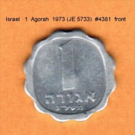 ISRAEL   1  AGORAH  1973 (JE 5733)  (KM # 24.1) - Israel