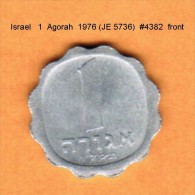 ISRAEL   1  AGORAH  1976 (JE 5736)  (KM # 24.1) - Israël