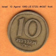 ISRAEL   10  AGOROT  1960 (JE 5720)  (KM # 26) - Israël