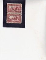 MAROC -PAIRE N° 161 AVEC UN TIMBRE SANS SURCHARGE  OBLITERE - ANNEE 1939-40 - Oblitérés