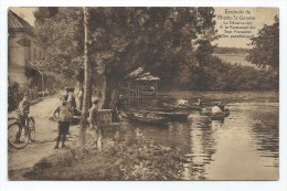 Carte Postale - Environs De Rhode St Genese - Le Débarcadère Et Le Restaurant Des 7 Fontaines - Enfants Vélo - CPA   // - Rhode-St-Genèse - St-Genesius-Rode