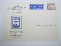 1953,  15 Pfg. Bauwerke , Karte - Postkarten - Ungebraucht