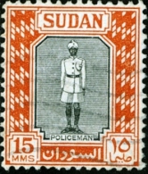 SUDAN, 1951, FRANCOBOLLO USATO, POLICEMAN, Mi 137, Scott 104, YT 102 - Soudan (...-1951)