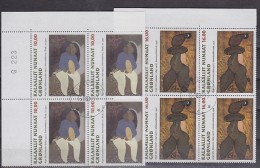 Greenland 1997 Art 2v Bl Of 4  Used Cto  (18282) Stamps With Full Gum - Gebraucht