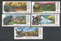 Faune Sauvage D´Argentine (tapir,singe,pic-vert Des Parcs Nationaux) Yv.1666/70. Neufs ** - Unused Stamps