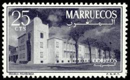 Marruecos Indep. 03 ** Escuela Politecnica. 1956 - Spaans-Marokko