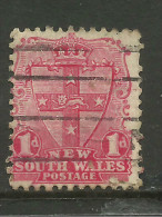 New South Wales 1905 - 10 1d Carmine Wmk 68. Used Stamp ( C355 ) - Used Stamps