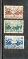 OCEANIE : Paysage Et Pirogue - (3timbres) - Used Stamps