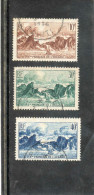 OCEANIE : Paysage Et Pirogue - (3timbres) - Gebraucht