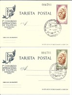 España Entero Postal. Tarjetas 88/9   O  CIF - 1931-....