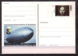 Allemagne Fédérale - Entier Postal Neuf ** - Zeppelin - Illustrated Postcards - Mint