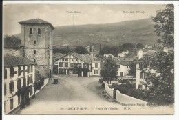 ASCAIN , Place De L' Eglise , 1929 - Ascain