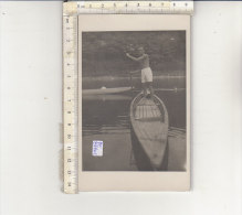 PO8740C# RITRATTO UOMO - CANOA - CANOTTAGGIO Anni '30  No VG - Rudersport