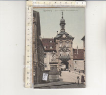 PO8836C# GERMANIA - GERMANY - BAMBERG - BLICK VON DER KAROLINEN STRASSE - Acquerellata  No VG - Bamberg