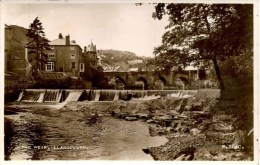 CLWYD - LLANGOLLEN - THE WEIR RP Clw265 - Denbighshire