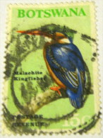 Botswana 1967 Corythornis Cristata Kingfisher 15c - Used - Botswana (1966-...)