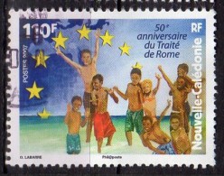 N° 997 - Oblitéré - 50ème Anniversaire Du Traité De Rome -Nouvelle Calédonie - Oblitérés