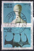 N° 1982-1984 Se Tenant - Oblitéré - LUBRAPEX    -  -Brésil - Used Stamps