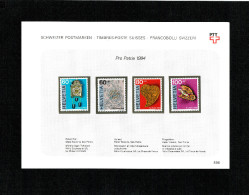**FEUILLE DE COLLECTION Nr:456. TIMBRES NEUFS PRO/P.1994 C/S.B.K. Nr:B243/46. Y&TELLIER Nr:1455/58. MICHEL Nr:1527/30.** - Unused Stamps