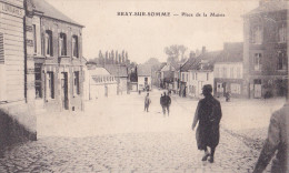BRAY SUR SOMME(80)1915-place De La Mairie - Bray Sur Somme