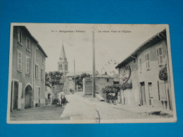 69) Brignais N° 14 - Le Vieux Pont Et L´eglise    - Année 1910 - EDIT - B.F - Brignais