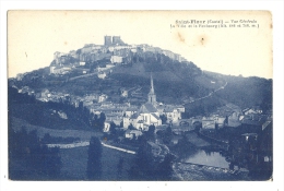 Cp, 15, Saint-Flour, Vue Générale, La Ville Et Le Faubourg - Saint Flour