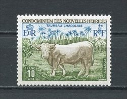 HEBRIDES 1975 N° 408 ** Neuf = MNH  Superbe Cote 30 € Faune Taureau Charolais Fauna Animaux Ferme Agriculture - Ongebruikt