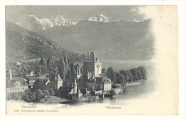 Cp, Suisse, Oberhofen, Thunersee - Oberhofen Am Thunersee
