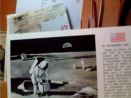 AVIAZIONE SPAZIO 1969 ASTRONAUTI SULLA LUNA RACCOLTA STRUMENTI  N1970 EN9928 - Raumfahrt