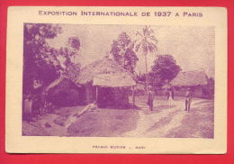 156953 / America Amérique - HAITI - VILLAGE HAITIEN - Exposition Internationale De 1937 à Paris - Haiti