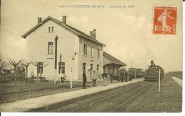 CPA  CAPTIEUX  La Gare Du Midi  11080 - Autres Communes