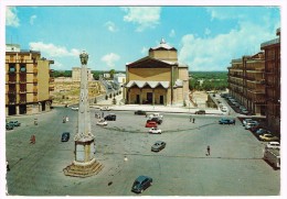 K1754 Botonto (Bari) - Obelisco Carolino E Santuario SS. Medici - Auto Cars Voitures / Viaggiata 1977 - Bitonto