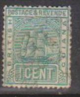 British Guiana, 1890, SG 213, Used (Wmk Crown CA) - Britisch-Guayana (...-1966)