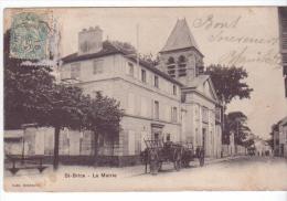 St-Brice (95) - La Mairie. Quelques Plis Minimes, A Circulé. - Saint-Brice-sous-Forêt