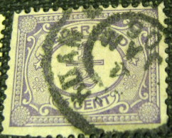 Netherlands 1898 Numeral 0.5c - Used - Oblitérés